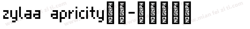 zylaa apricity字体字体转换